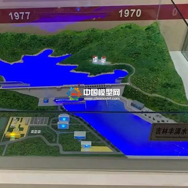 抽水蓄能水電站沙盤(pán)模型
