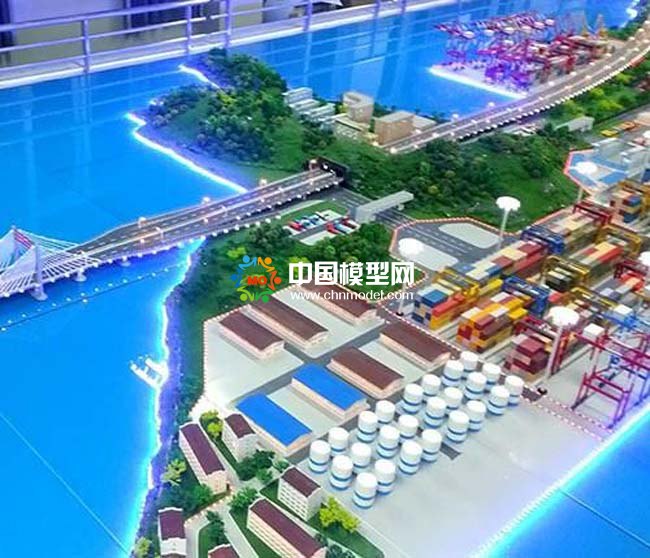 舟山島沙盤模型