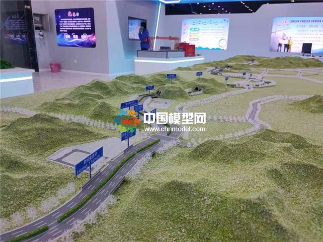 235 國(guó)道改建工程沙盤(pán)模型