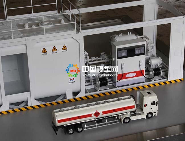 撬裝式加油設(shè)備模型