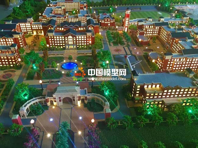 航空學(xué)院沙盤模型