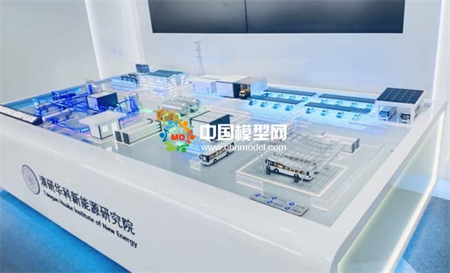 光儲(chǔ)充氫換綜合能源補(bǔ)給系統(tǒng)沙盤模型