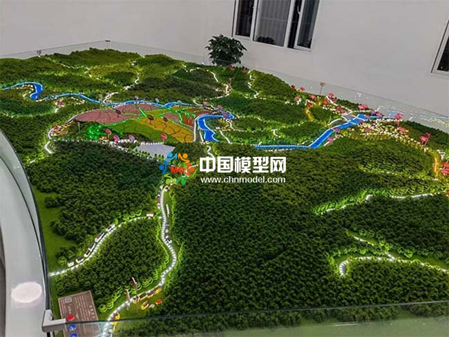 旅游景區(qū)地形規(guī)劃沙盤模型