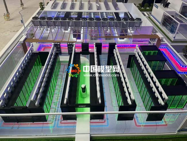 液冷數(shù)據(jù)中心解決方案沙盤模型