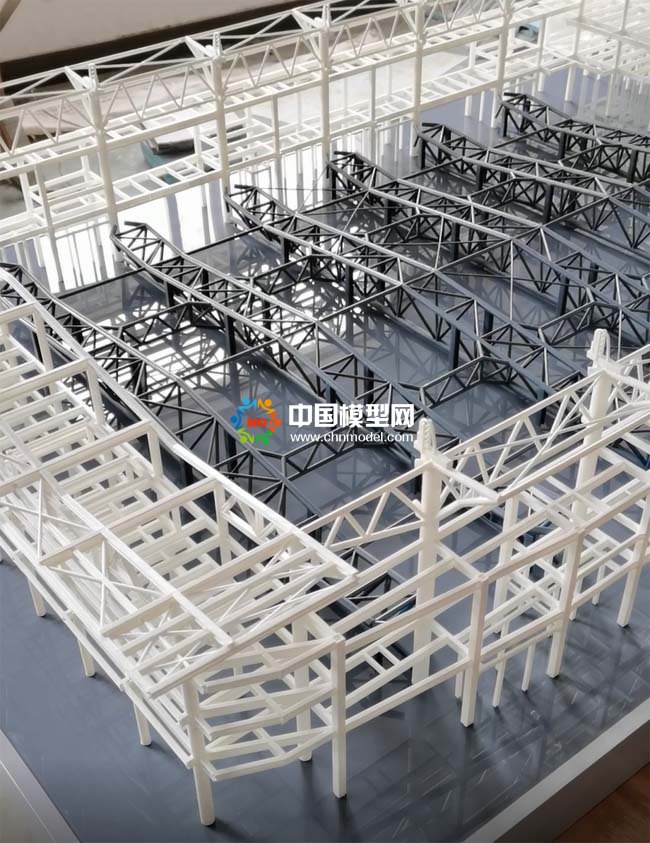 鋼結構桁提升模型