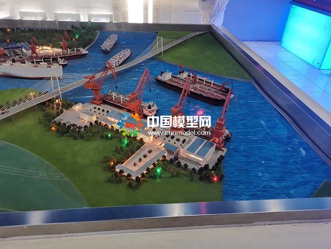 碼頭模型