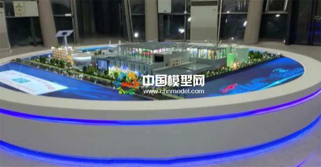 有機(jī)廢棄物資源化利用處理沙盤模型