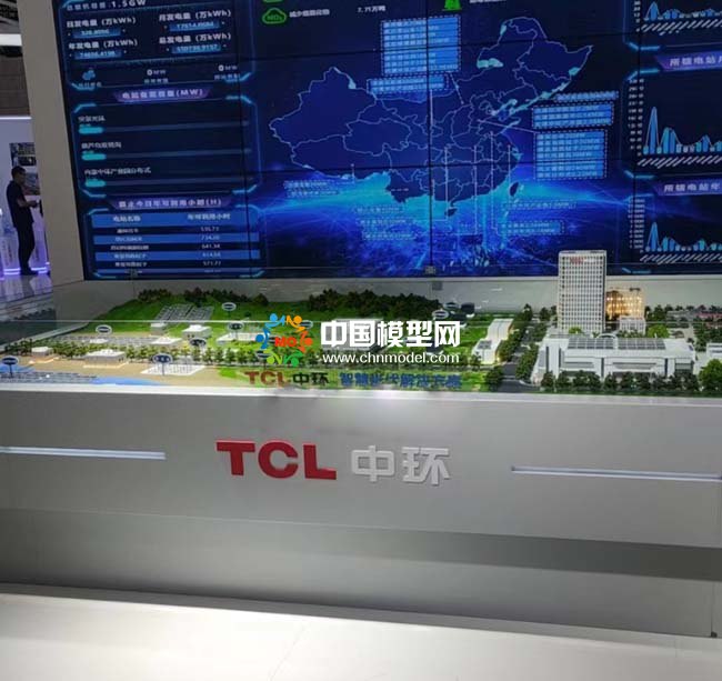 智慧光伏解決方案沙盤模型