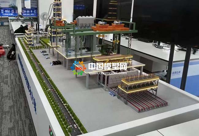 極數(shù)煉鋼智能化轉(zhuǎn)型解決方案沙盤模型