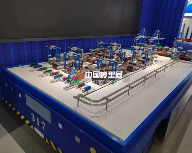 港口物流航運(yùn)沙盤(pán)模型