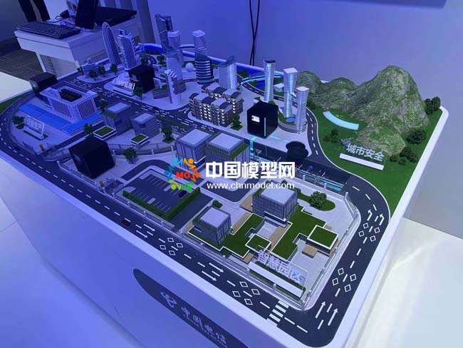 城市安全運(yùn)行監(jiān)測(cè)與管理平臺(tái)沙盤模型