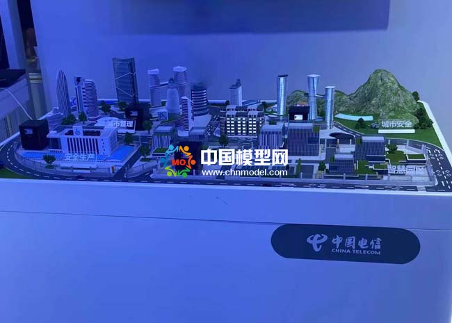 城市安全運(yùn)行監(jiān)測(cè)與管理平臺(tái)沙盤模型