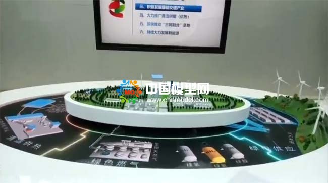 綜合智慧能源沙盤(pán)模型