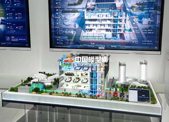 智慧園區(qū)設施管理沙盤模型