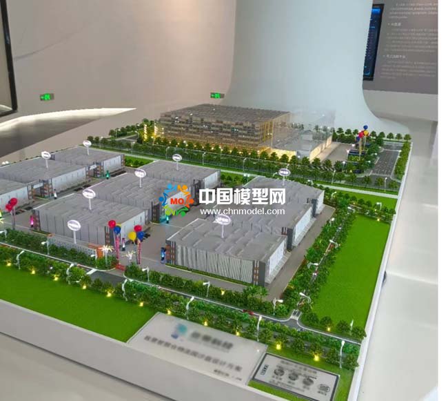 智慧倉物流園沙盤模型