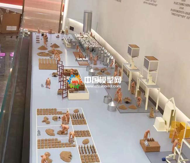 茅臺(tái)釀酒工藝流程沙盤(pán)模型