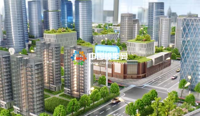 松下綠智造沙盤(pán)模型