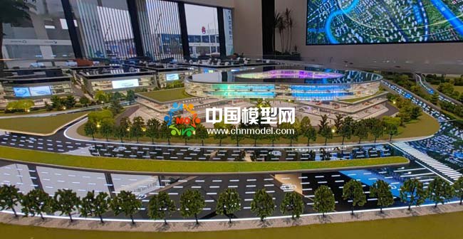 智行汽車產(chǎn)業(yè)園沙盤(pán)模型