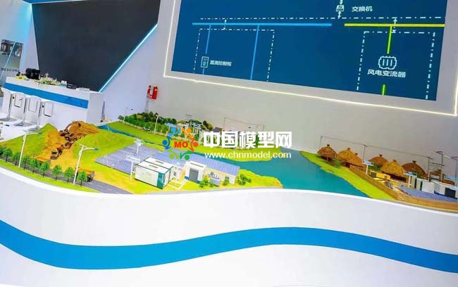 綜合能源解決方案沙盤(pán)模型