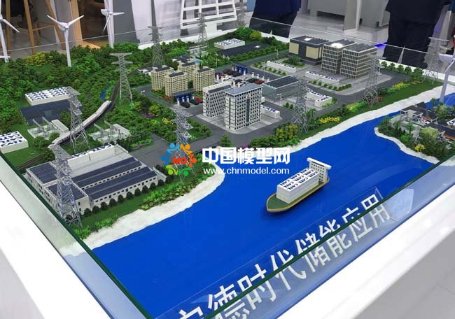 寧德時(shí)代儲能應(yīng)用沙盤模型