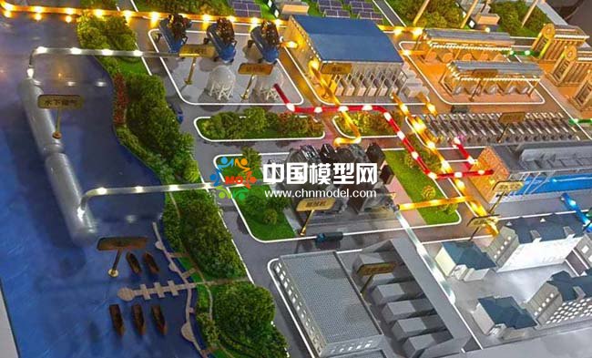 海島綜合能源系統(tǒng)沙盤模型