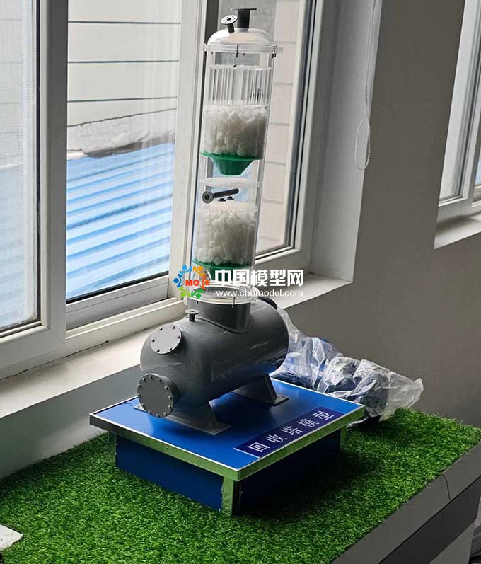 回收塔模型，立式多級泵模型