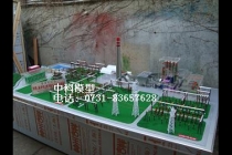 瀏陽中科發(fā)電、輸變電、供用電綜合展示模型