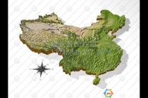 展館場景雕塑模型，形地貌沙盤模型，古場景沙盤模型