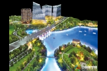 精品地產(chǎn)模型賞析：綠地長島模型，萬科城市廣場模型